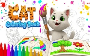 Cat Coloring Book - Play Free Best coloring Online Game on JangoGames.com