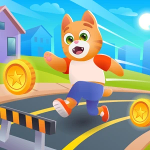 Cat Runner - Play Free Best  Online Game on JangoGames.com