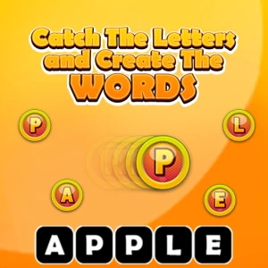 Catch The Letters and Create The Words - Play Free Best Educational Online Game on JangoGames.com