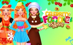 Celebrity Foodie Style - Play Free Best kids Online Game on JangoGames.com