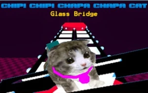 Chipi Chipi Chapa Chapa Cat Glass Bridge - Play Free Best action Online Game on JangoGames.com