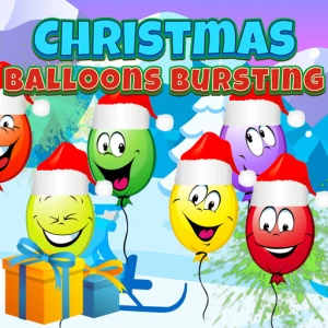 Christmas Balloons Bursting - Play Free Best Puzzle Online Game on JangoGames.com