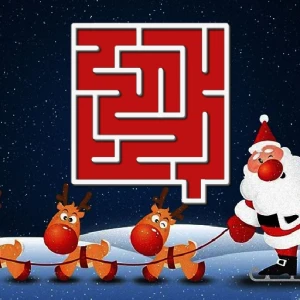 Christmas Maze - Play Free Best Casual Online Game on JangoGames.com