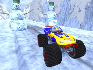 Christmas Monster Truck - Play Free Best Racing Online Game on JangoGames.com