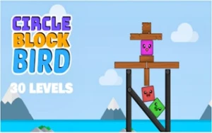 Circle Block Bird - Play Free Best casual Online Game on JangoGames.com