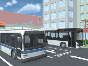 City Bus Parking Challenge Simulator 3D - Play Free Best Racing Online Game on JangoGames.com