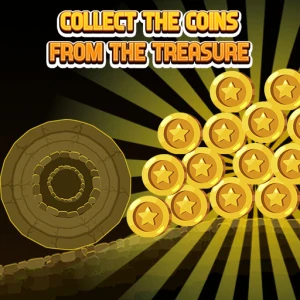 Collect The Coins From the Treasure - Play Free Best Casual Online Game on JangoGames.com