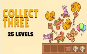 Collect Three - Play Free Best match-3 Online Game on JangoGames.com