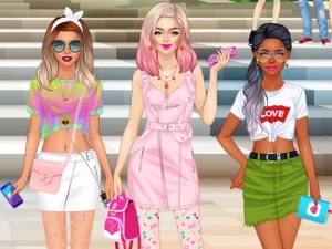 College Girls Team Fashion Makeover - Play Free Best  Online Game on JangoGames.com