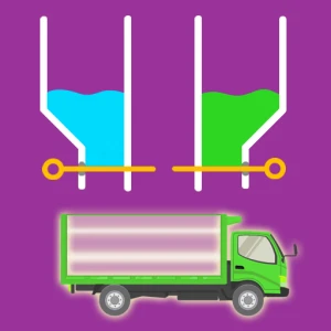 Color Water Trucks - Play Free Best Art Online Game on JangoGames.com
