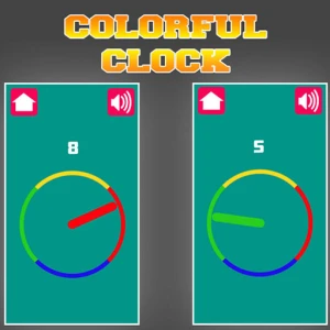 Colorful Clock - Play Free Best Puzzle Online Game on JangoGames.com