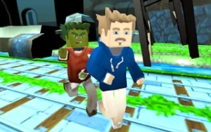 Craft Zombie Runner - Play Free Best runner Online Game on JangoGames.com
