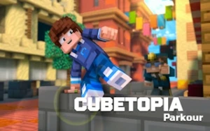 Cubetopia Parkour - Play Free Best parkour Online Game on JangoGames.com