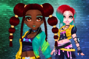 Cyberpunk Hairstyle 2200 - Play Free Best Dress-up Online Game on JangoGames.com