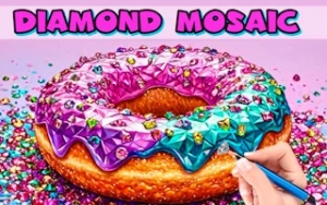 Diamond Mosaic - Play Free Best coloring Online Game on JangoGames.com