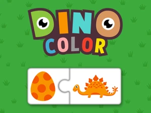 Dino Color - Play Free Best Puzzle Online Game on JangoGames.com