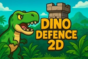 Dino Defence 2D - Play Free Best action Online Game on JangoGames.com
