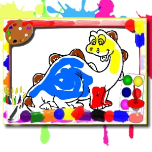 Dinosaur Coloring Book - Play Free Best Art Online Game on JangoGames.com