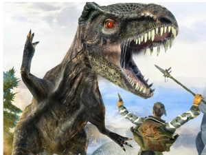DINOSAUR HUNTING DINO ATTACK Jigsaw  - Play Free Best Shooting Online Game on JangoGames.com