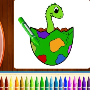 Dinosaurs Coloring Book Part I - Play Free Best Dress-up Online Game on JangoGames.com