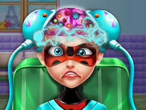 Dotted Girl Brain Doctor - Play Free Best Dress-up Online Game on JangoGames.com