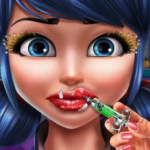 Dotted Girl Lips Injections - Play Free Best Dress-up Online Game on JangoGames.com