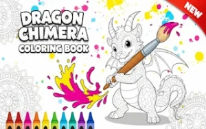 Dragon Chimera Coloring Book - Play Free Best coloring Online Game on JangoGames.com