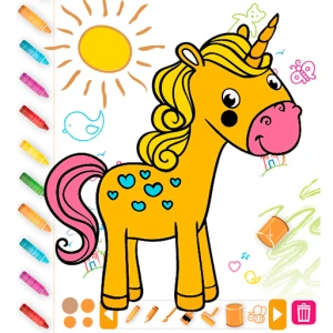 Drawing & Coloring Animals - Play Free Best Art Online Game on JangoGames.com