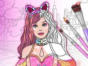 Dress Up Games & Coloring Book - Play Free Best Art Online Game on JangoGames.com
