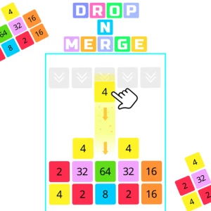 Drop n Merge Blocks - Play Free Best Merge Online Game on JangoGames.com