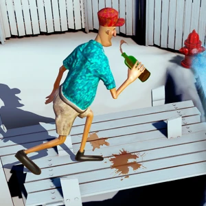Drunk Man 3D - Play Free Best Casual Online Game on JangoGames.com