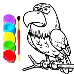 Eagle Coloring Book - Play Free Best Art Online Game on JangoGames.com