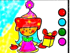 Easy Coloring SantaClaus - Play Free Best Hypercasual Online Game on JangoGames.com