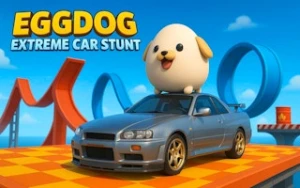 Eggdog Extreme Car Stunt - Play Free Best driving Online Game on JangoGames.com