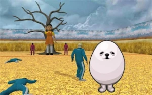 Eggdog Red Light Green Light - Play Free Best action Online Game on JangoGames.com