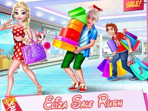 Eliza Sale Rush - Play Free Best Dress-up Online Game on JangoGames.com