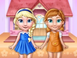 Ellie And Annie Doll House - Play Free Best Dress-up Online Game on JangoGames.com