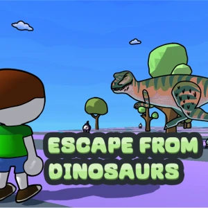 Escape from dinosaurs - Play Free Best Adventure Online Game on JangoGames.com