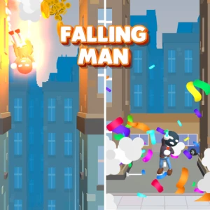 Falling Man - Play Free Best Casual Online Game on JangoGames.com