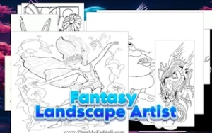Fantasy Landscape Artist - Play Free Best coloring Online Game on JangoGames.com