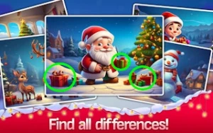 Find the Difference Merry Christmas - Play Free Best memory Online Game on JangoGames.com