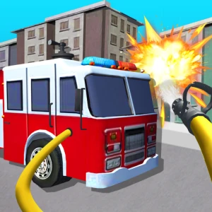 Fire Truck Driving Simulator - Play Free Best Simulation Online Game on JangoGames.com