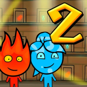 Fireboy and Watergirl 2 Light Temple - Play Free Best Adventure Online Game on JangoGames.com