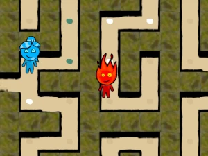 Fireboy and Watergirl Maze - Play Free Best Hypercasual Online Game on JangoGames.com
