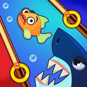Fish Rescue! Pin Pull - Play Free Best Casual Online Game on JangoGames.com