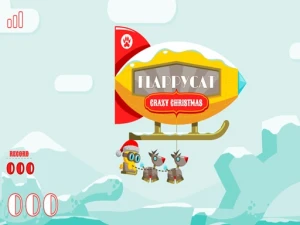 FlappyCat Crazy Christmas - Play Free Best Clicker Online Game on JangoGames.com