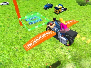 Flying Motorbike Real Simulator - Play Free Best Simulation Online Game on JangoGames.com