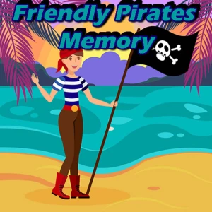 Friendly Pirates Memory - Play Free Best Puzzle Online Game on JangoGames.com