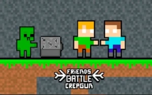 Friends Battle Crepgun - Play Free Best two-player Online Game on JangoGames.com