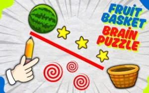Fruit Basket Brain Puzzle - Play Free Best drawing Online Game on JangoGames.com